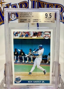 1991 FRONT ROW THE BREAKDOWN KEN GRIFFEY JR BGS 9.5 GEM MINT!