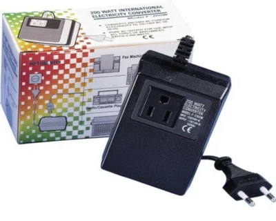 200-watt Compact Voltage Converter Transformer 220v To 110v Step 200w- - Image 1 of 2