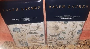 Ralph Lauren King Size Pillow Shams (2)Constantina Cassandra - Picture 1 of 7