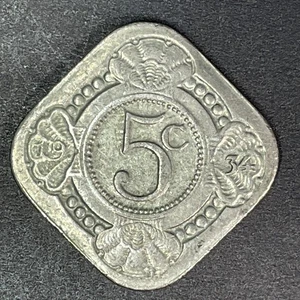 OLANDA 1934 5 Centesimi Ramo Arancione Moneta Estera Mondiale - Foto 1 di 2
