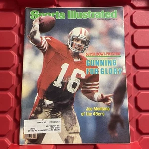 JOE MONTANA Sports Illustrated January 25 1982 San Francisco 49ers 1st Cover Vtg - Picture 1 of 2