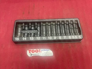 Snap-on PAKTY082 Tray for 12Pc 1/4” Deep Metric Socket Set Tray Only - Picture 1 of 2