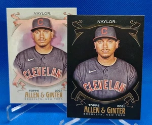 2021 Topps Allen & Ginter Bo Naylor #190 Lot - Base & Ginter X - Picture 1 of 5