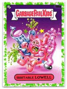 Irritable Lowell 2021 Garbage Pail Kids Pepto Parody - Exact Card Shown Green - Bild 1 von 2