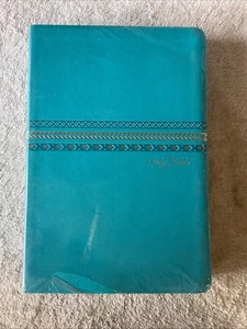 Holy Bible With Daily Journal Turquoise Set E1B - Picture 1 of 2