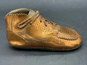 Babyschuh Vintage bronziert - Bild 1 von 14