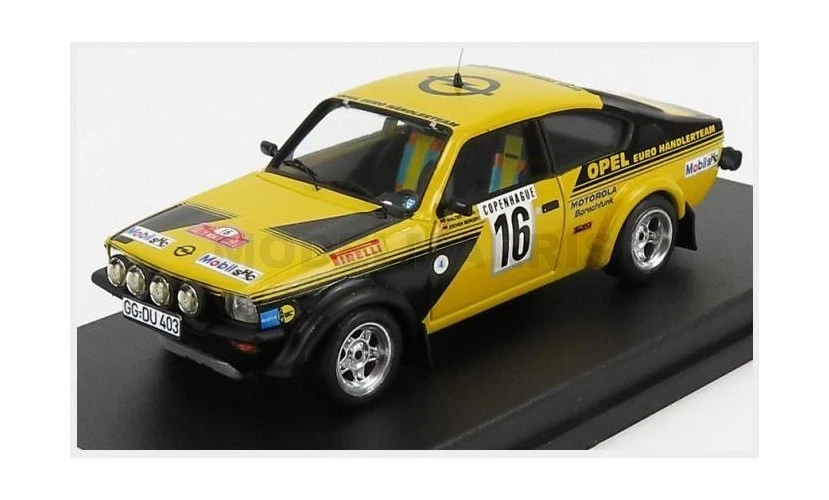 1/43 TROFEU - OPEL - KADETT C GT/E (night version) N 16 4th RALLY TRFDSN006