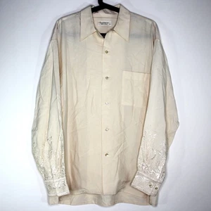 Equipment Herren Medium Seide fließend Loop Camp Kragen Knopfleiste Hemd NEU SELTEN C1155 - Bild 1 von 8