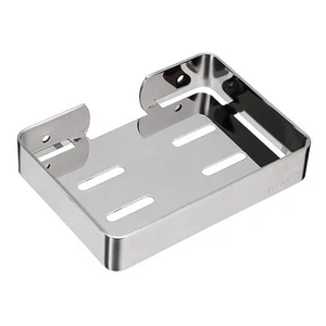 Soporte para jabonera de acero inoxidable montado en la pared, bandeja de jabón de alta resistencia, ducha... - Imagen 1 de 7