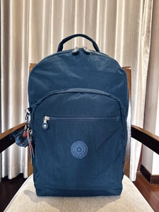 Mochila grande para portátil Kipling Seoul XL extra grande 17" 47 cm AZUL MARINO OSCURO NUEVA CON ETIQUETAS - Imagen 1 de 8