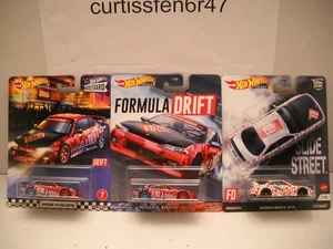 Hot Wheels Boulevard Car Culture Formula Drift Nissan Silvia Chase Card Lot - Bild 1 von 1