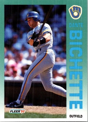 1992 Fleer #173 Dante Bichette - Image 1 of 2