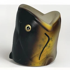 Big Mouth Welskopf Dose Bier Getränk Koozie Kühler Halter Neuheit Angeln Geschenk - Bild 1 von 8