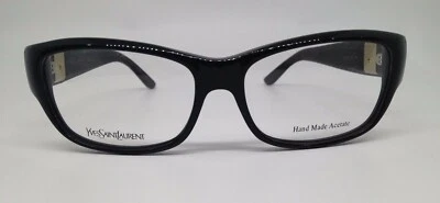 Черная пластиковая оправа для очков Yves Saint Laurent YSL 6383 YXZ 54-15-140 Италия - Изображение 1 из 4