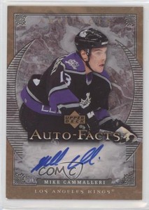 2007-08 Upper Deck Artifacts Auto-Facts Mike Cammalleri #AF-MC Auto