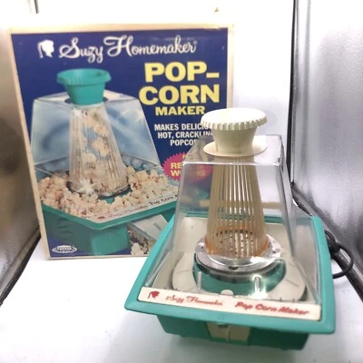 Vintage Suzy Homemaker Pop Corn Maker w/ Original Packaging - Image 1 of 4