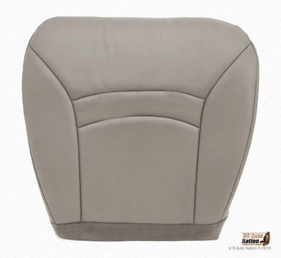 Ford E550 Econoline Van 2000 2001 2002 - Cubierta de asiento de vinilo gris inferior de pasajero Foto 1 de 4