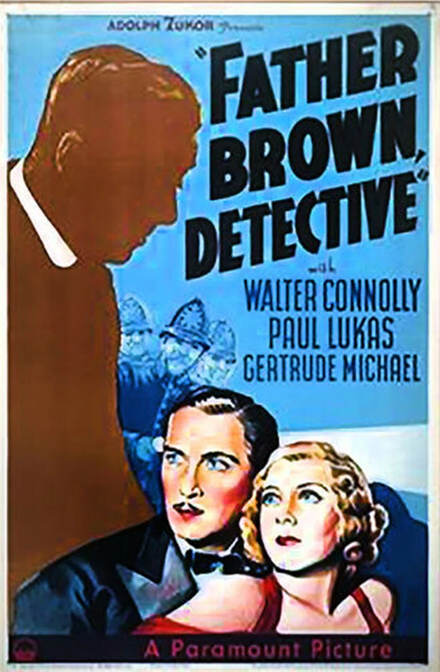 FATHER BROWN DETECTIVE 1934 Walter Connolly Paul Lukas Mystery Comedy on  DVD - Image 1 of 1