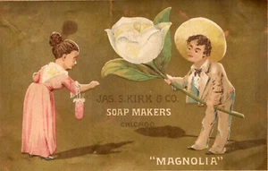 Jas. A. Kirk & Co. Soap Makers Trade Card - 1 - Picture 1 of 2
