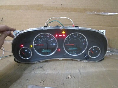 14 2014 Jeep Wrangler Speedometer Instrument Cluster Speedo 93k Miles 56054343 - Image 1 of 4