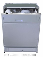 Dishwasher A 60cm Fully Integrated With Aquastop Installation under Cabinet