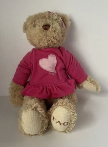 FAO Schwartz ToysRUs Teddy Bear Plush Stuffed Animal 2012 Beanbag Heart Read~* - Picture 1 of 9