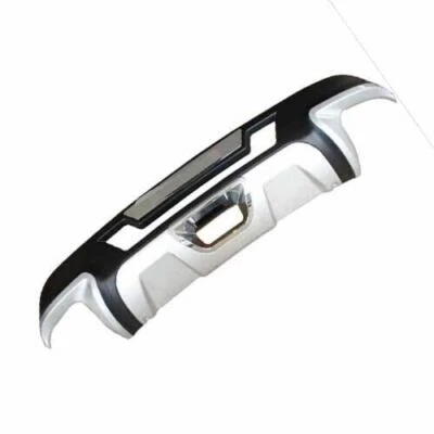 For Nissan Murano 2015-2018 Black-Silver Rear Bumper Lip Spoiler Bodykit Refit - Image 1 of 4