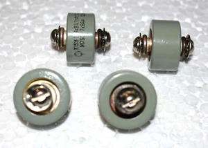 4 x K15Y-1 Condensatori a manopola alta tensione 47 pF 6 kV. NOS - Foto 1 di 3