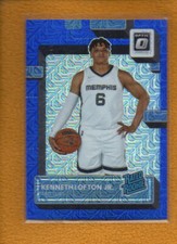 Kenneth Lofton Jr. 2022-23 Optic Rated Rookie Choice Blue Mojo Prizm RC #202 /24
