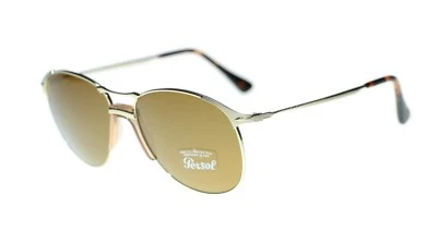 Gafas de sol Persol PO26449S 107633 marco dorado lentes marrones 55 mm  Foto 1 de 4