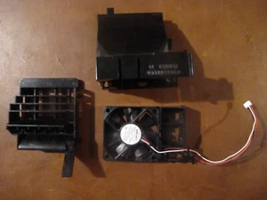 HP Color Laserjet CM1015 MFP Printer PARTS Fan and Fan Shroud - Picture 1 of 6