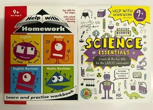 KS2 Maths English & Science Practice Revision & Essential Pack of 2 Workbooks 9+ - Picture 1 of 5