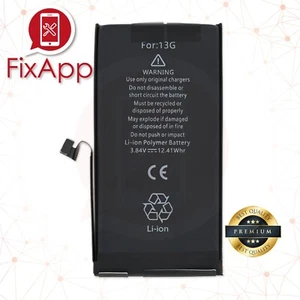 PREMIUM APPLE IPHONE 13 - BATTERIA ZERO CICLI COME ORIGINALE + BIADESIVO - Zdjęcie 1 z 1