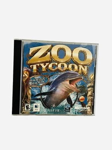 Gioco PC Vintage Zoo Tycoon Marine Mania per Mac Macintosh 2003 Delfino Orcas Divertente - Foto 1 di 4