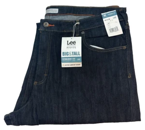 Lee L342 Modern Series Big &Tall Straight Leg Men's Jeans Size W48 L30 Blue New - Picture 1 of 12
