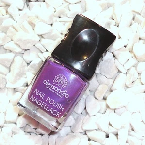 Alessandro Nagellack Farbe: 77-149 Lucky Violet 10ml  Perlmutt Lila Top Farbe - Bild 1 von 1