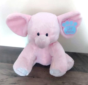 20 CM BABY ROSA ELEFANT TEDDYBÄR Plüschtier Baby Dusche Geschlecht Enthüllung Geschenk Geschenk - Bild 1 von 7