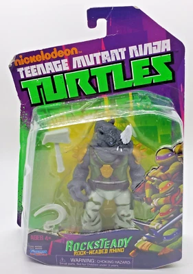 Rocksteady TMNT Teenage Mutant Ninja Turtles Figure New 2014 Nickelodeon - Image 1 of 4