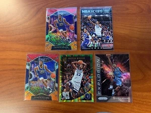 5x Andrew Wiggins Card Lot select prizm insert laser donruss etc - Picture 1 of 2
