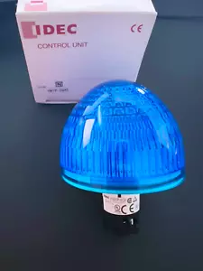 HW1P-5Q4S IDEC Jumbo Dome Pilot Light Blue Plastic Bezel Screw Terminal 24V ACDC - Picture 1 of 3