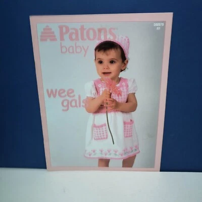 PATONS BEEHIVE BABY Wee Gals FF 500979 Jerséis Mantas Juegos Foto 1 de 4