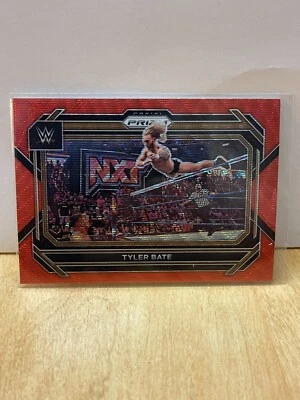 2023 Panini Prizm WWE #81 TYLER BATE RUBY RED WAVE PRIZM - Image 1 of 2