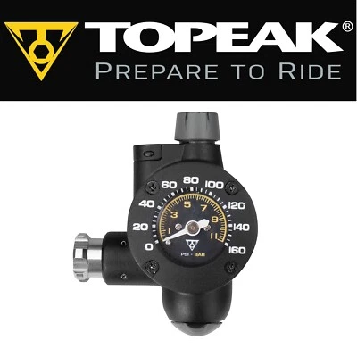 Topeak TAB-G2 Airbooster Co2 Inflator Pump w-Gauge MTB Road Bike - Image 1 of 4