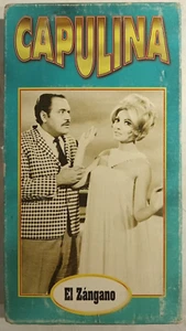 EL ZANGANO, MOVIE BY CAPULINA, 1999 MEXICAN VHS, SPANISH SPOKEN - Foto 1 di 3