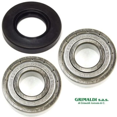 KIT CUSCINETTI ANELLO TENUTA PER LAVATRICE REX ELECTROLUX 50246818004 4055081451