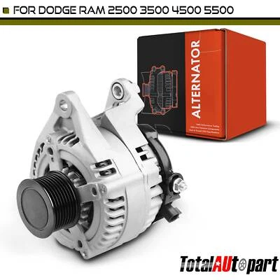Alternator for Dodge Ram 2500 Ram 3500 2007-2010 4500 5500 6.7L 145A 12V 8Groove - Image 1 of 4