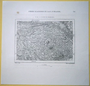 1879 Perron map: Magheraboy Plateau, County Fermanagh, Northern Ireland, #173 - Picture 1 of 1
