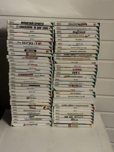 Job Lot Of 62 Empty Nintendo Wii Games Cases - Picture 1 of 1