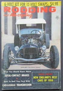Rodding and Restyling Magazine June 1959 - Picture 1 of 3