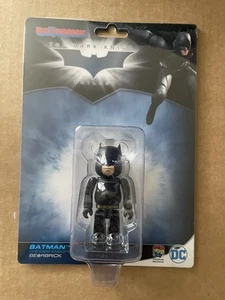 DC BATMAN THE DARK KNIGHT VERSION 100% BEARBRICK FIGURE MEDICOM NUOVO SIGILLATO - Foto 1 di 6